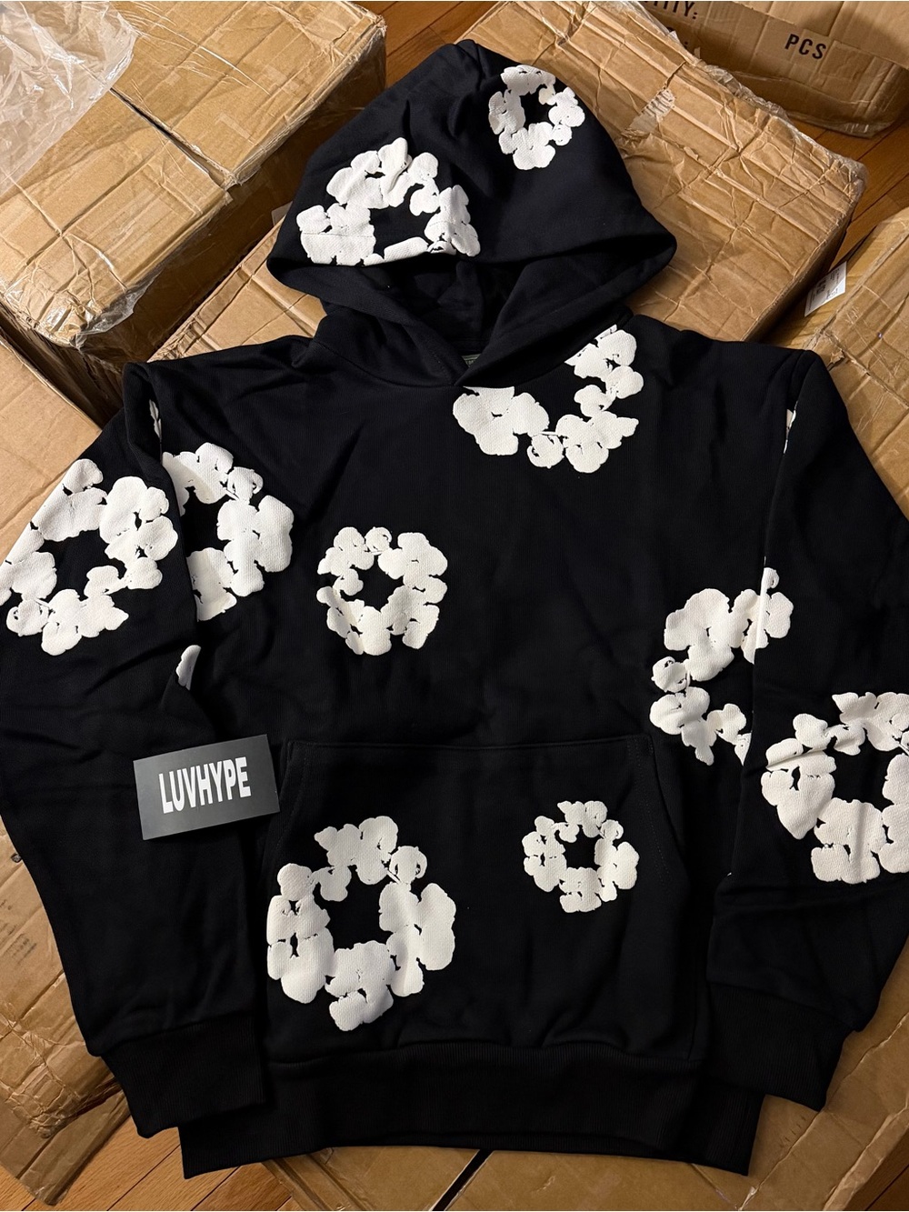 Denim Tears Black Hoodie